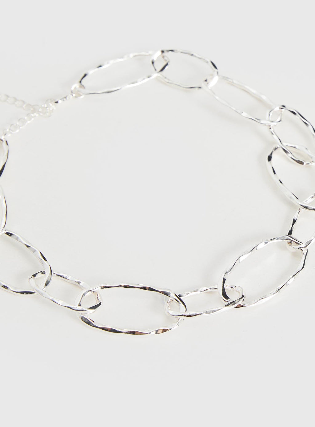 Labella Looped Necklace Silver