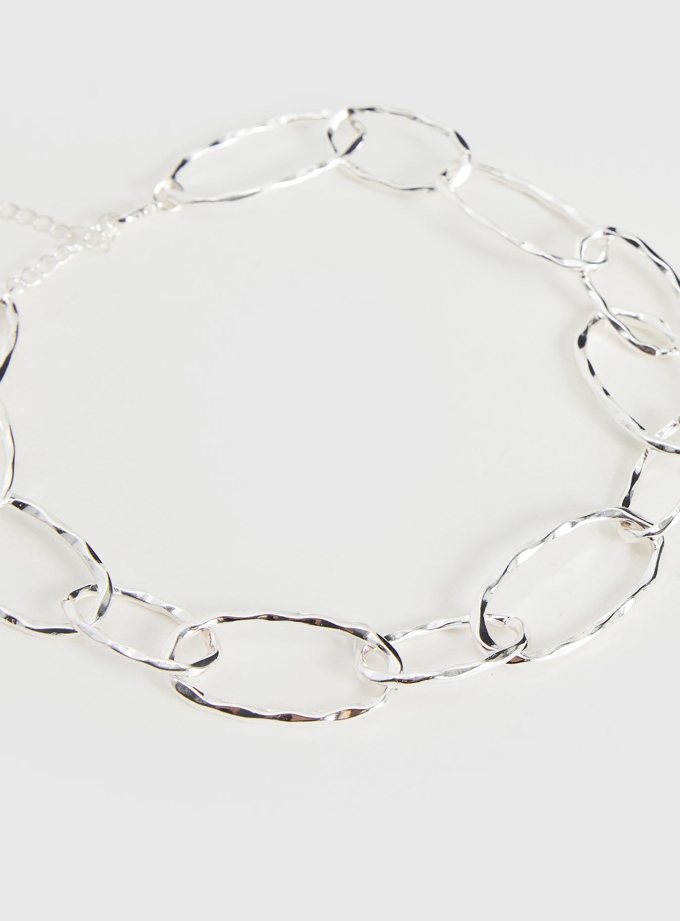 Labella Looped Necklace Silver