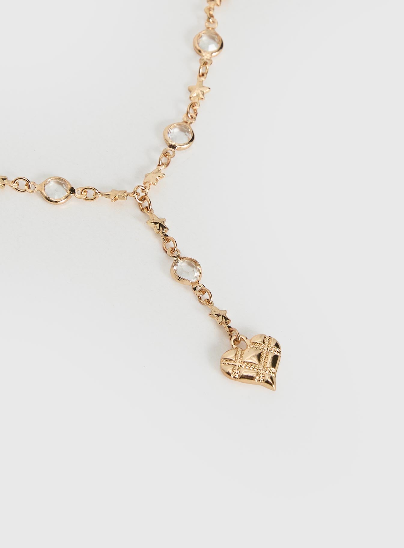 Daniele Y Necklace Gold