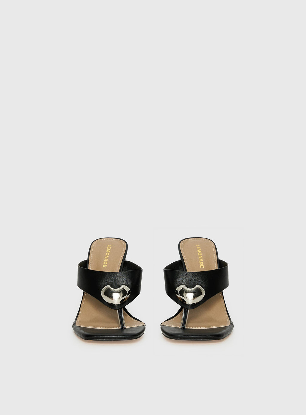 Gifted Thong Heels Black