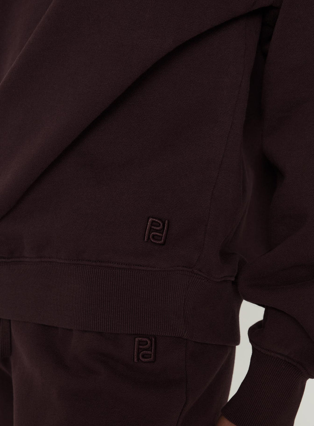 Wellness Off The Shoulder Jumper Brown