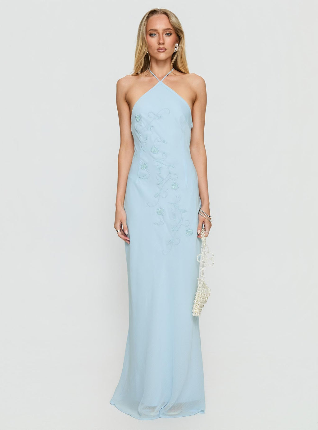 Epilogues Arrowhead Maxi Dress Blue