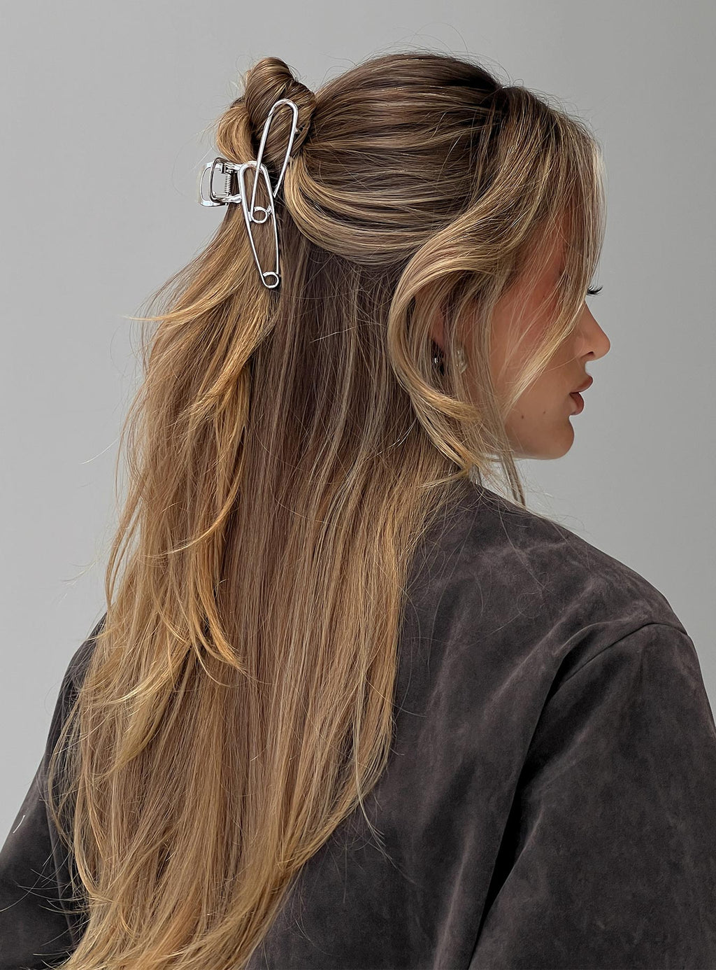 Ellarah Hair Clip Silver
