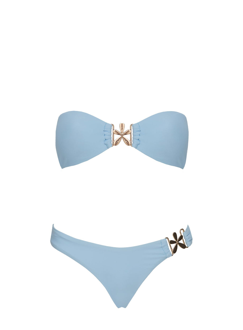 Kingfisher Hardware High Side Bikini Bottom Blue